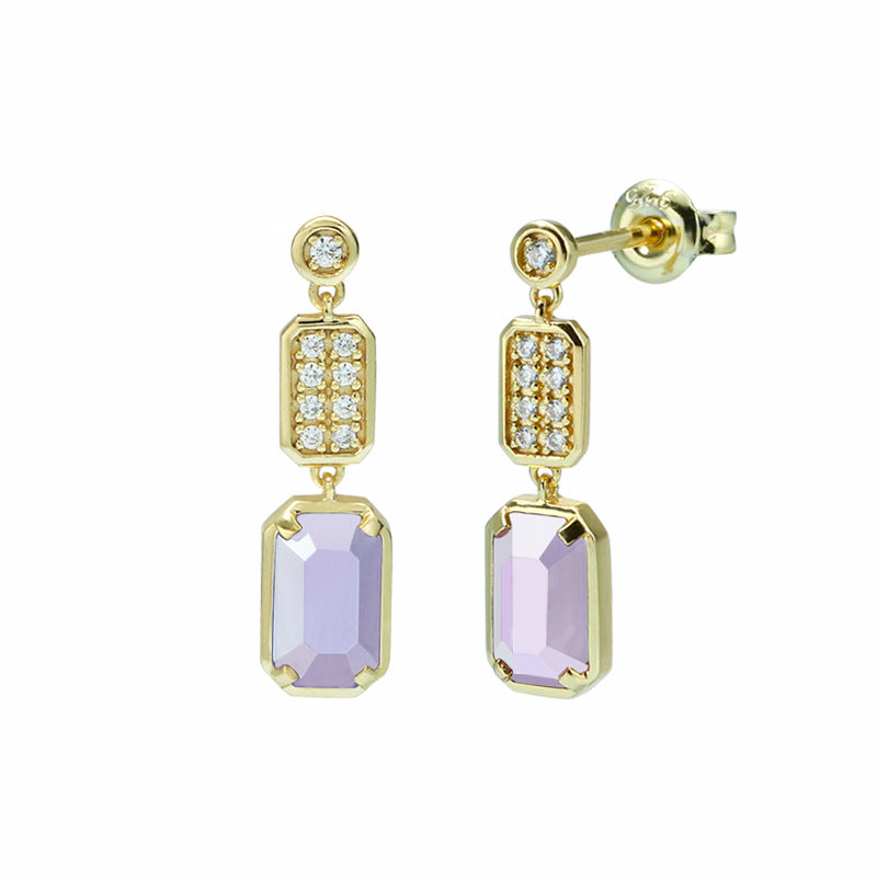 925 Sterling Silver Brazilian Amethyst Jewelry Set