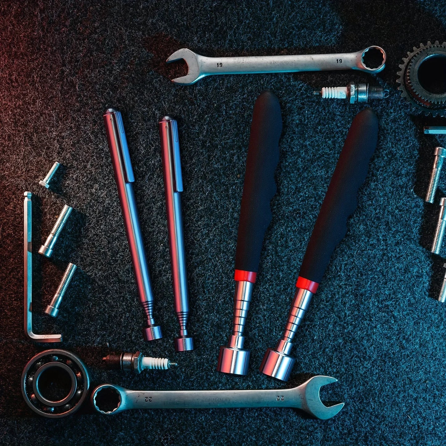 Telescopic Magnetic Pickup Tool – Reach Screws & Metal Parts Easily
