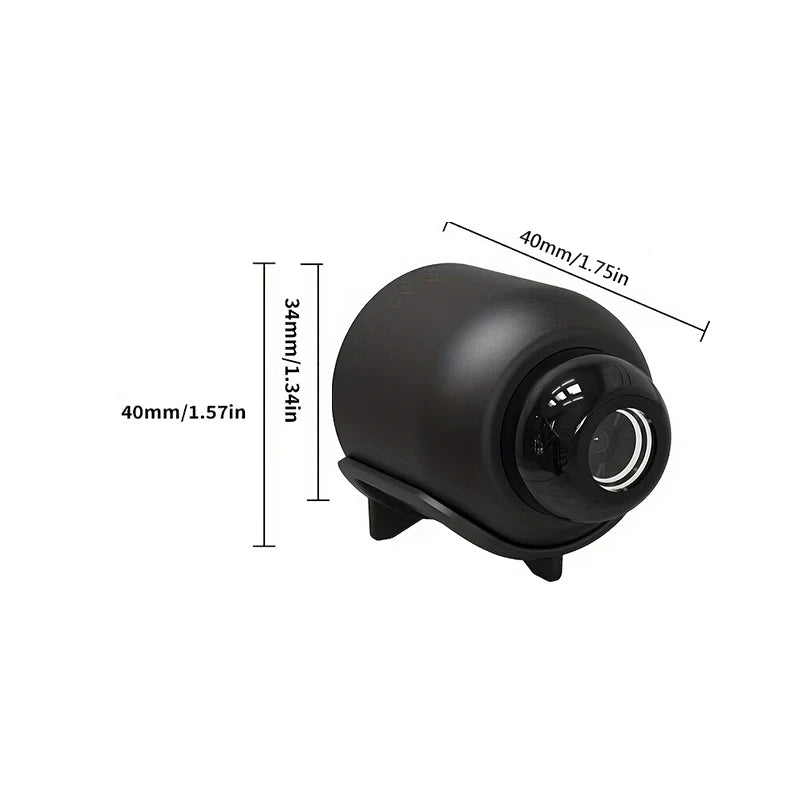 Mini WiFi Camera 1080P HD | Night Vision | Motion Detection | Portable Security Cam
