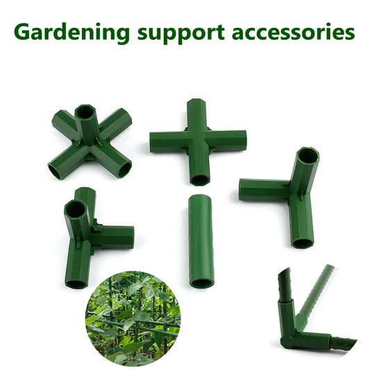 Modular Garden Frame Connectors – Greenhouse & Plant Support Joints (8–20mm)