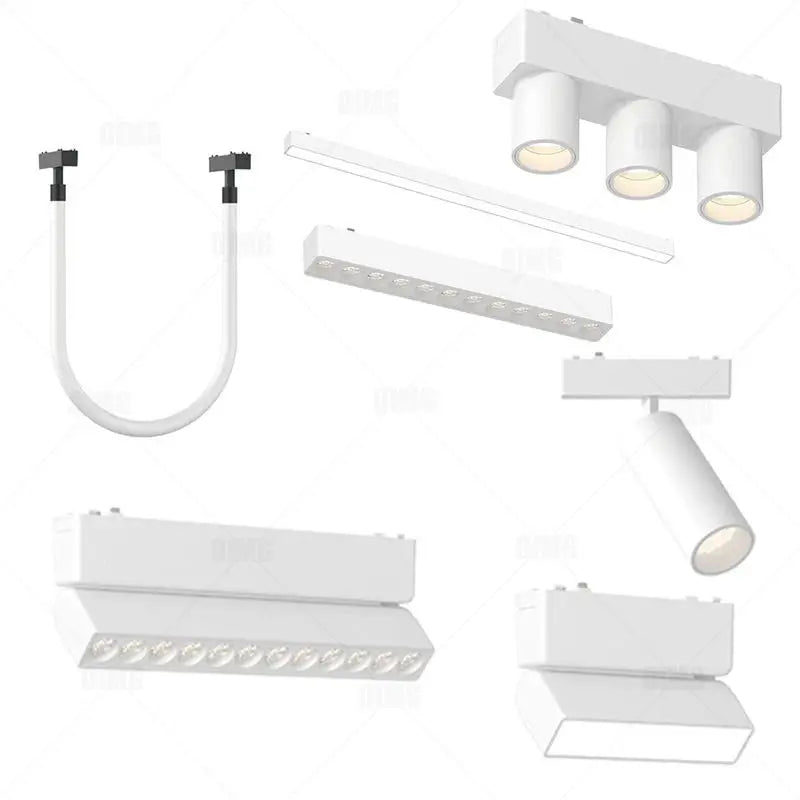 48V Magnetic Track Light System – Ultra Thin 6mm – Tuya Smart Dimming