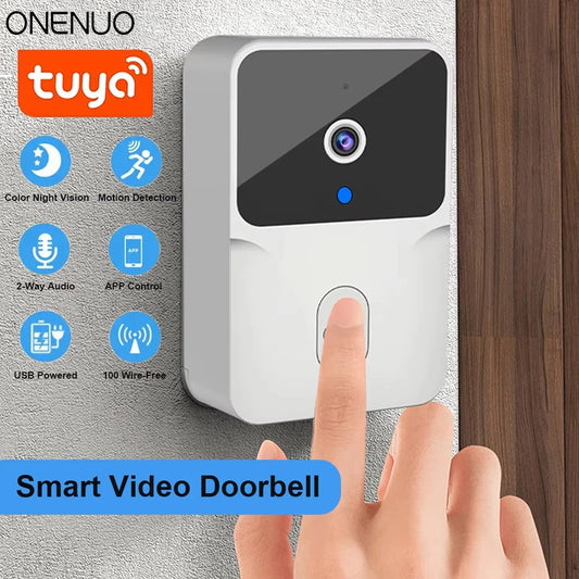 Smart Wi-Fi Video Doorbell Camera – See Who’s at Your Door, Anytime
