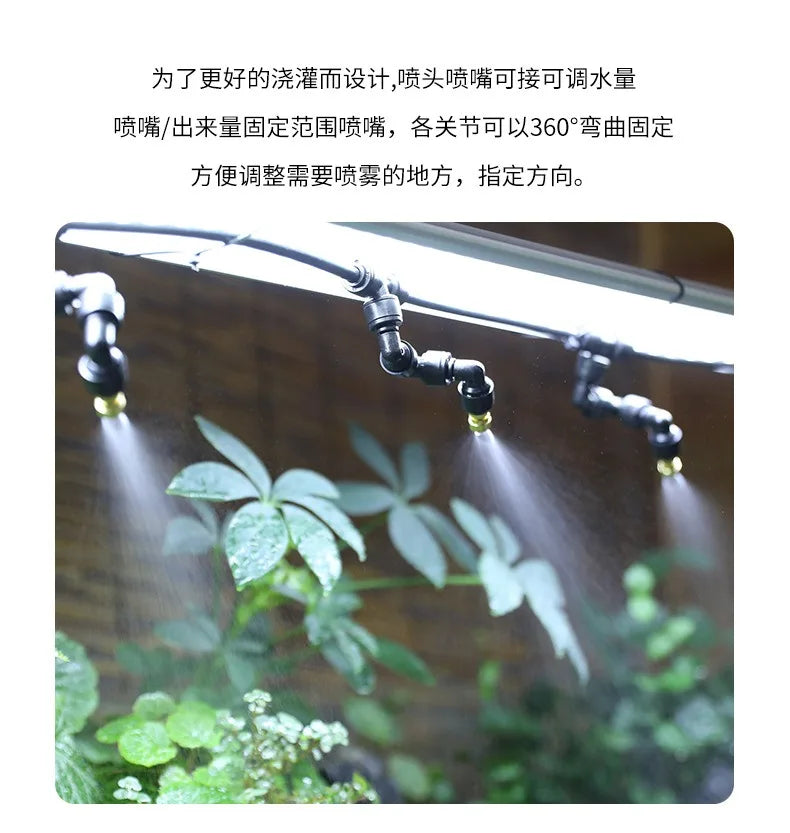 Smart WiFi Rainforest Mist System – Automatic Terrarium & Reptile Humidifier