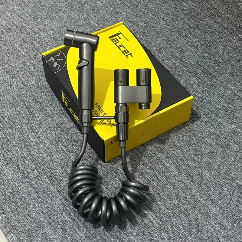 Stainless Steel Dual Outlet Angle Valve – High Flow Bathroom & Laundry Control