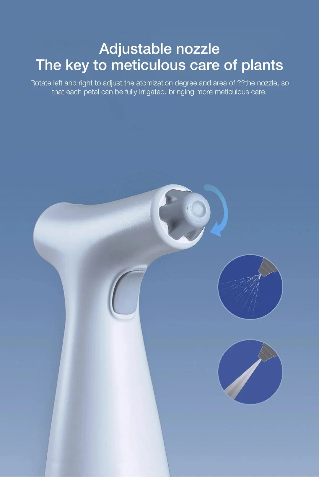 Electric Plant Sprayer – USB Rechargeable – 2 Spray Modes – 500ml / 900ml