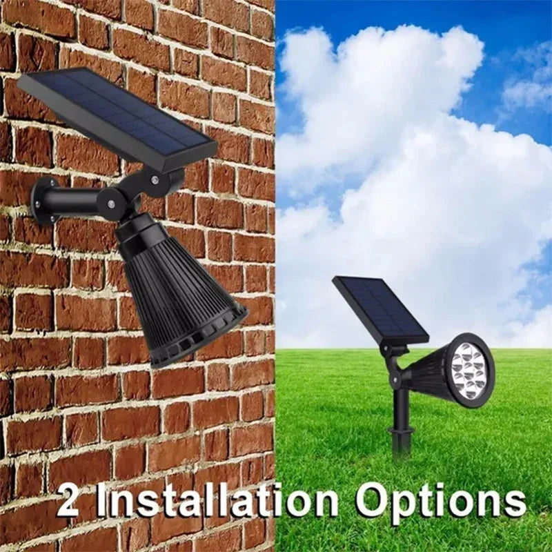 Solar LED Garden Spotlight – Adjustable IP65 Waterproof Landscape Light