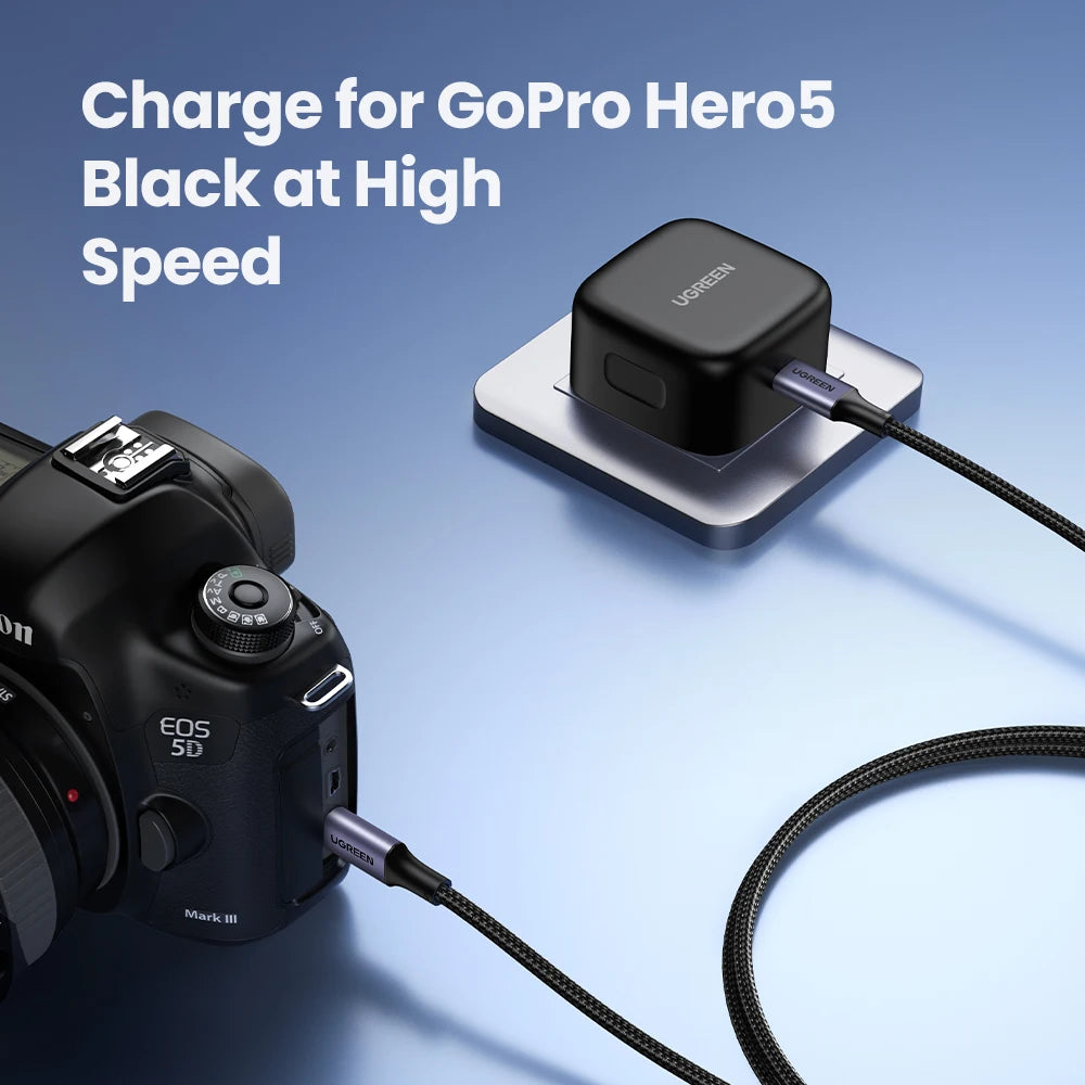UGREEN 100W USB-C to USB-C Fast Charging Cable (PD 5A, E-Marker)MacBook iPhone17 16 iPad Samsung