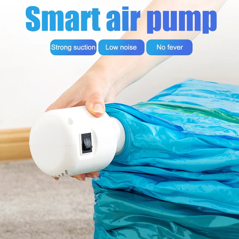 55W Electric Vacuum Pump for Storage Bags – Compact Compression Air Pump