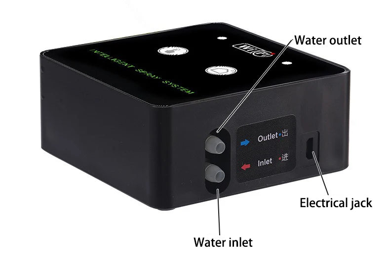 Smart WiFi Rainforest Mist System – Automatic Terrarium & Reptile Humidifier
