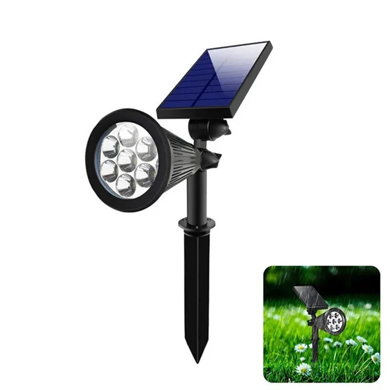 Solar LED Garden Spotlight – Adjustable IP65 Waterproof Landscape Light