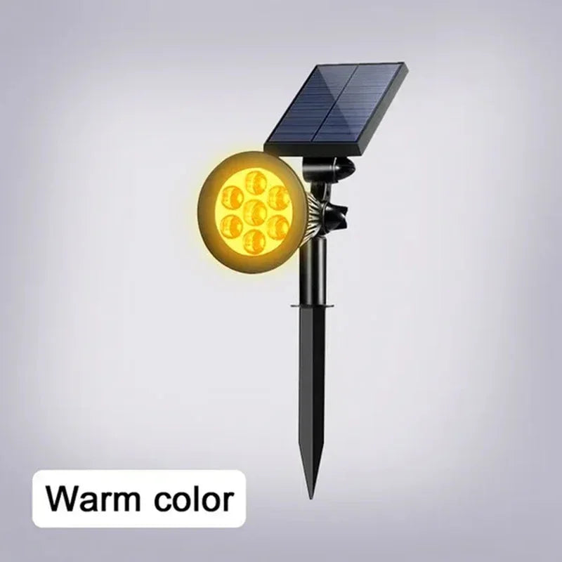 Solar LED Garden Spotlight – Adjustable IP65 Waterproof Landscape Light