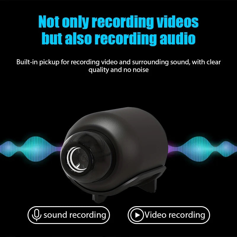 Mini WiFi Camera 1080P HD | Night Vision | Motion Detection | Portable Security Cam