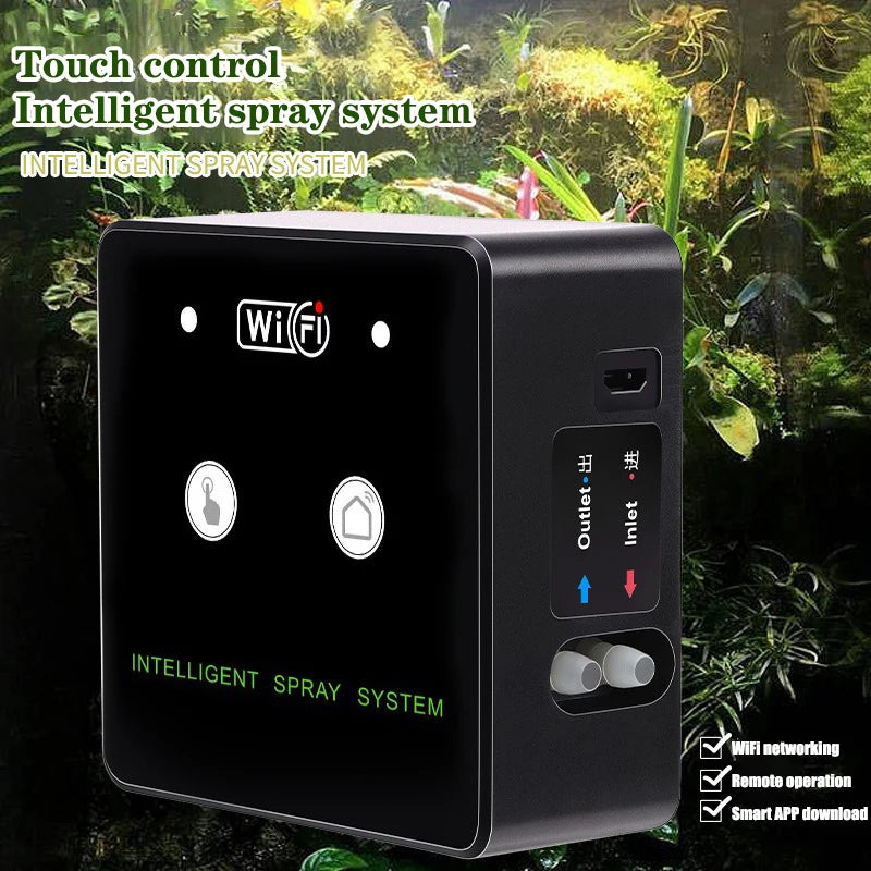 Smart WiFi Rainforest Mist System – Automatic Terrarium & Reptile Humidifier