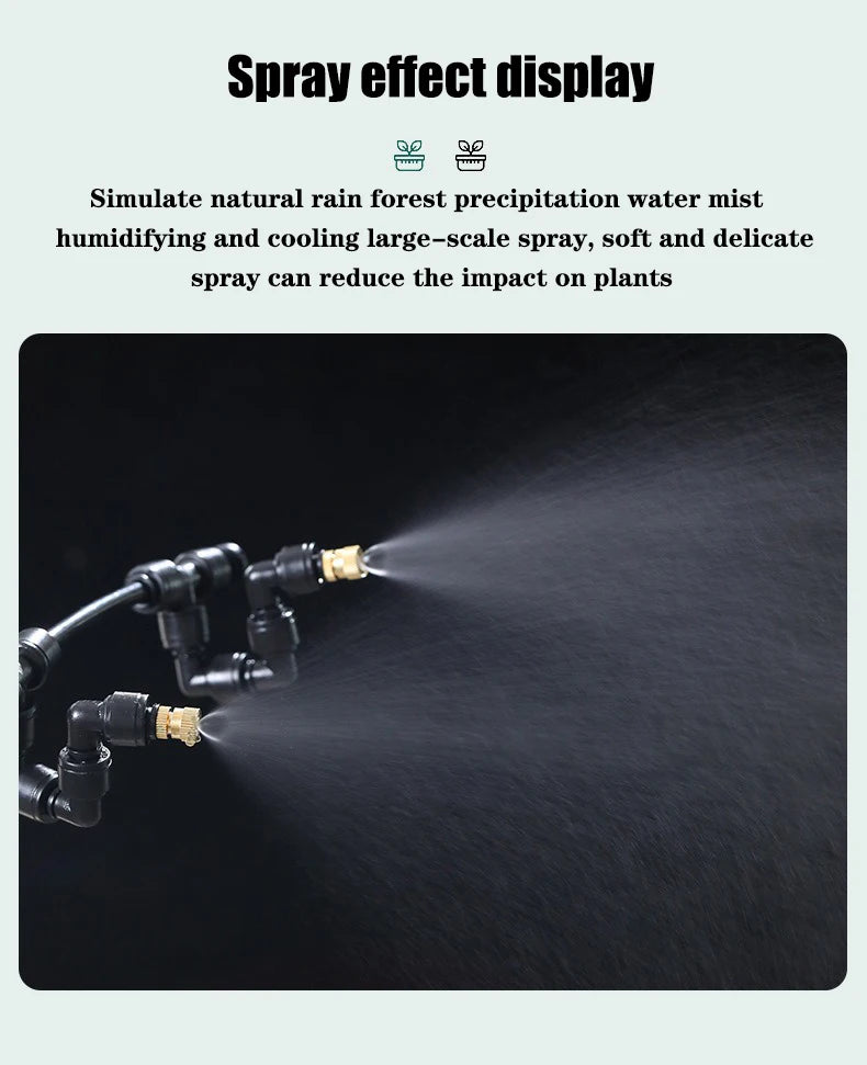 Smart WiFi Rainforest Mist System – Automatic Terrarium & Reptile Humidifier