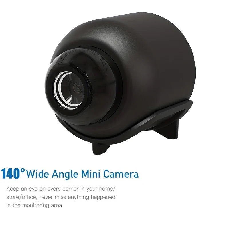 Mini WiFi Camera 1080P HD | Night Vision | Motion Detection | Portable Security Cam