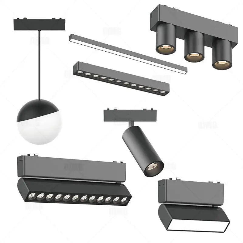 48V Magnetic Track Light System – Ultra Thin 6mm – Tuya Smart Dimming