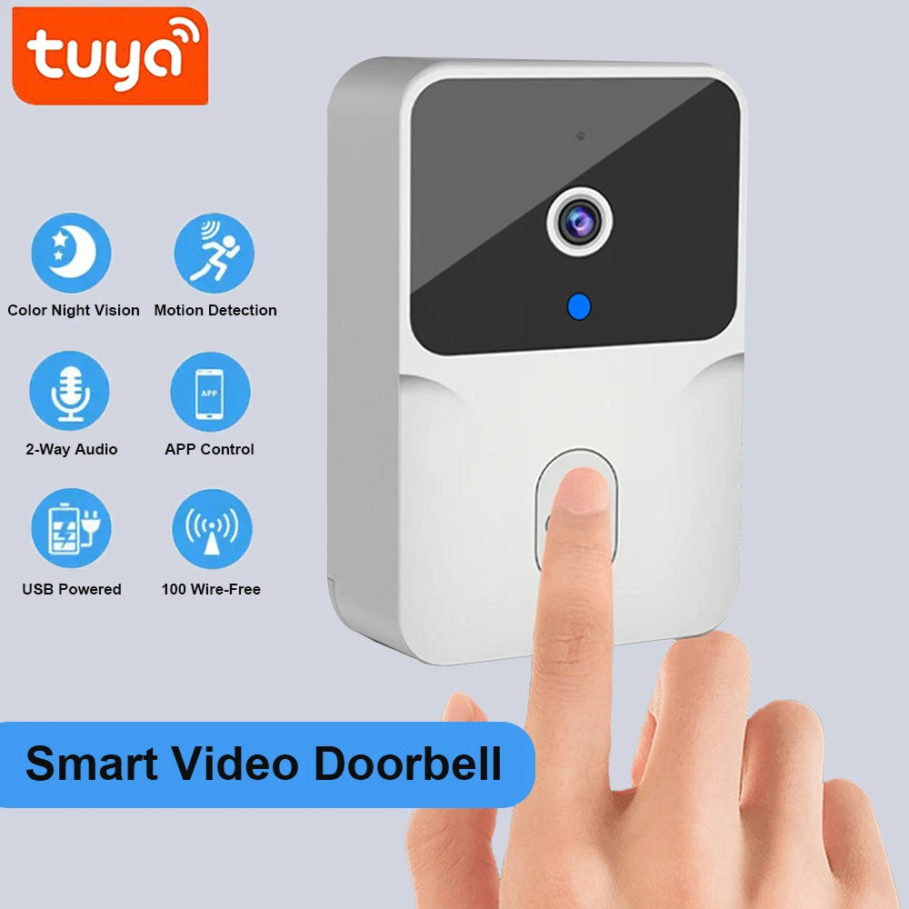 Smart Wi-Fi Video Doorbell Camera – See Who’s at Your Door, Anytime