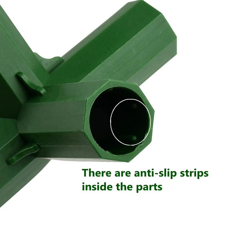 Modular Garden Frame Connectors – Greenhouse & Plant Support Joints (8–20mm)