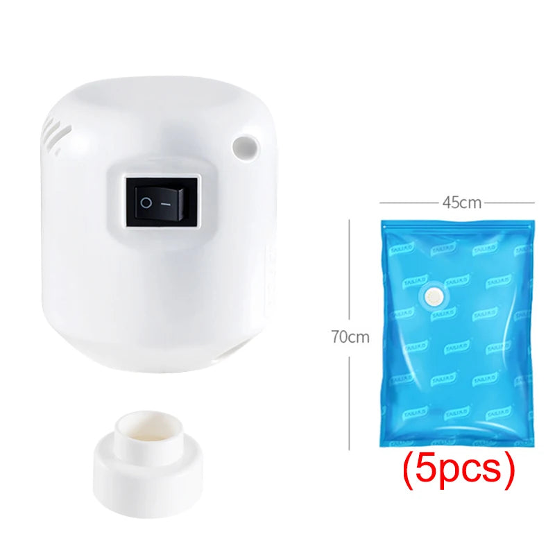 55W Electric Vacuum Pump for Storage Bags – Compact Compression Air Pump