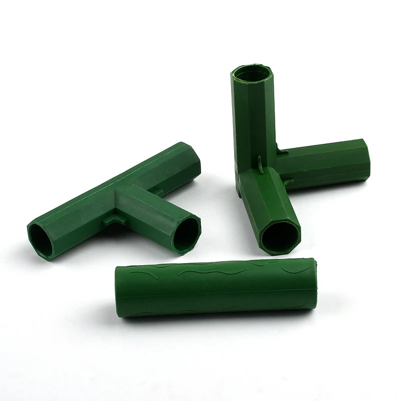 Modular Garden Frame Connectors – Greenhouse & Plant Support Joints (8–20mm)