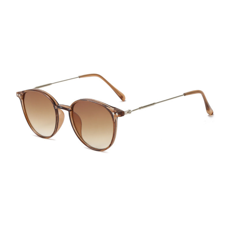Chic Retro Round Sunglasses – UV Protection Women’s Fashion Shades