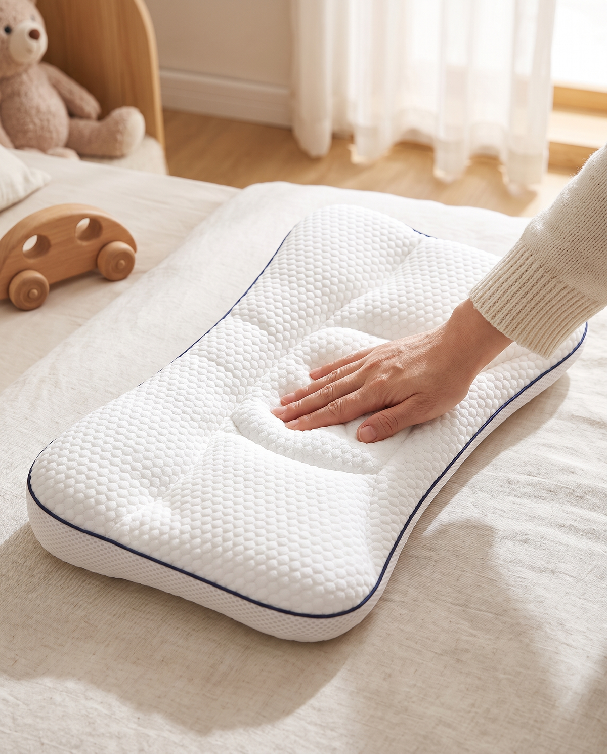 Posturi Kids Pillow - Contoured Support Pillow for Kids
