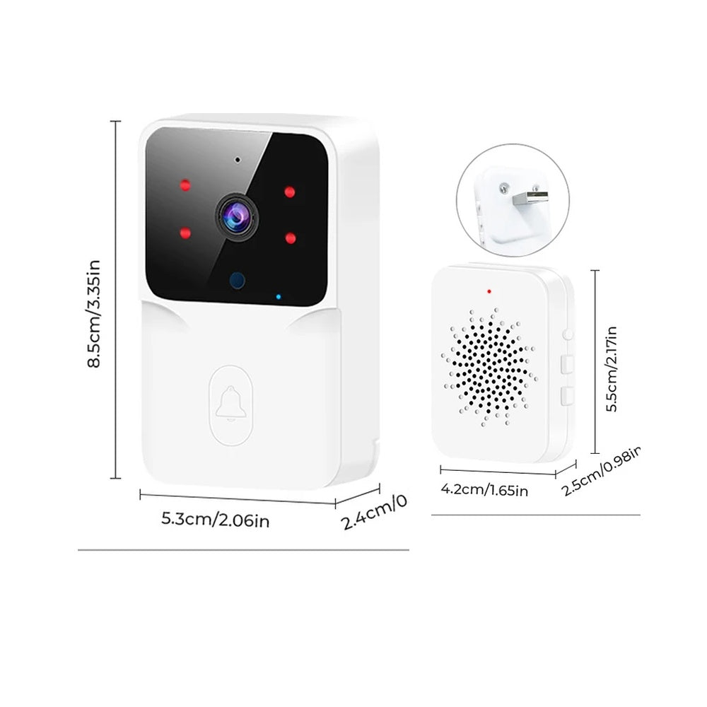 Smart Wi-Fi Video Doorbell Camera – See Who’s at Your Door, Anytime